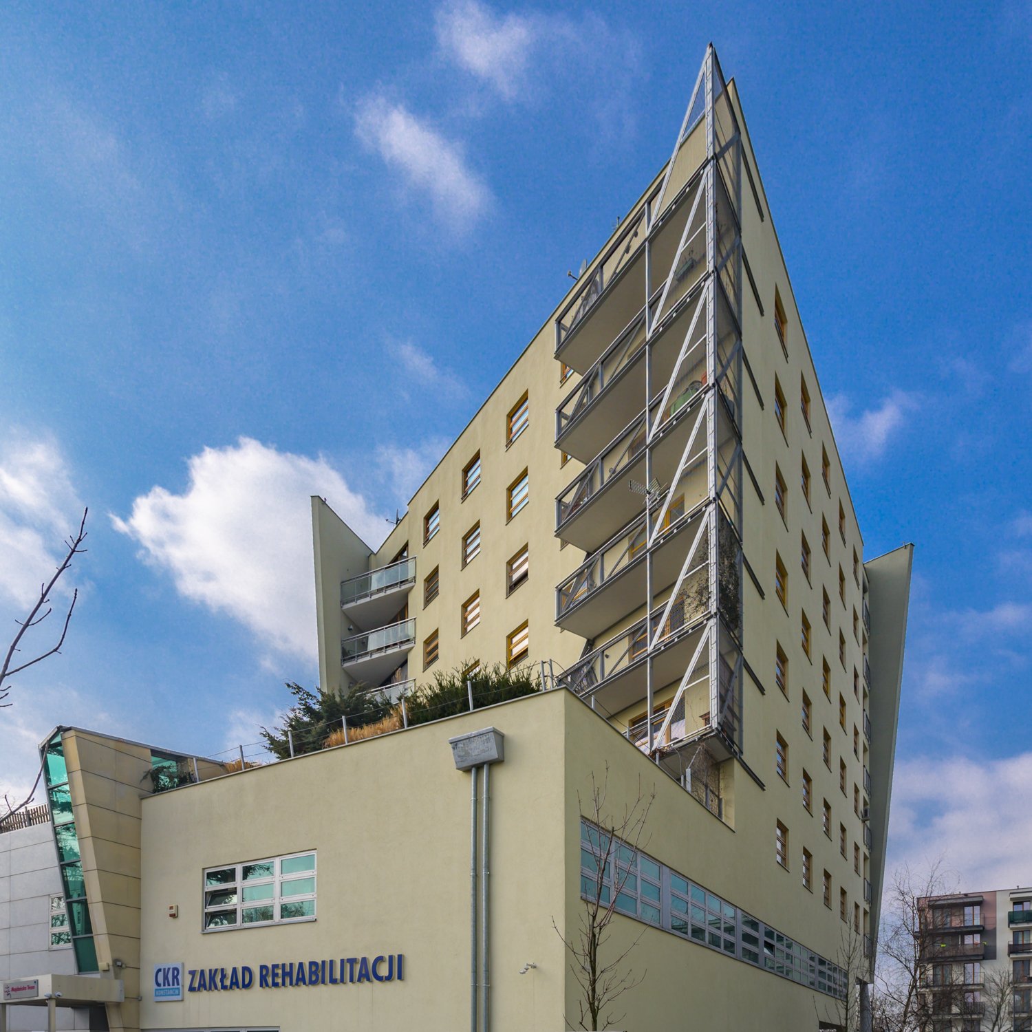 Zdjęcie architektury budynku Budynek mieszkalno-usługowy